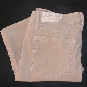 Loft Modern Skinny Corduroy Pants
